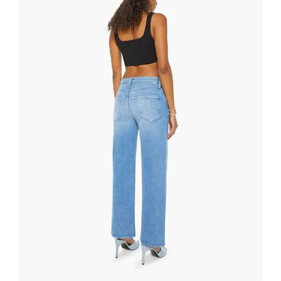 NEW MOTHER dodger flood straight jean in muse