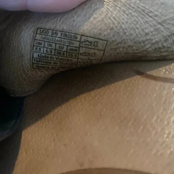 UGG Leather Slingback Sandals