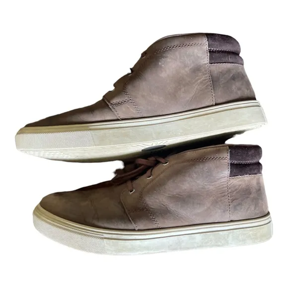 Ugg Men’s Brown Lace Up‎ Sneaker Ankle Boots 12